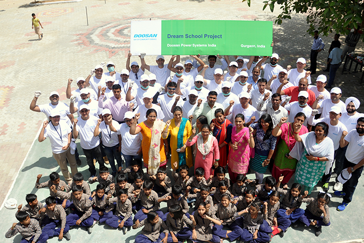 Volunteer Groups at Doosan Power Systems India