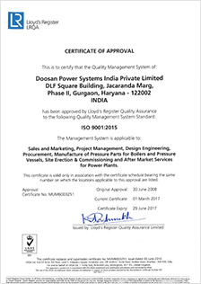 ISO 9001:2015 CERTIFICATE 